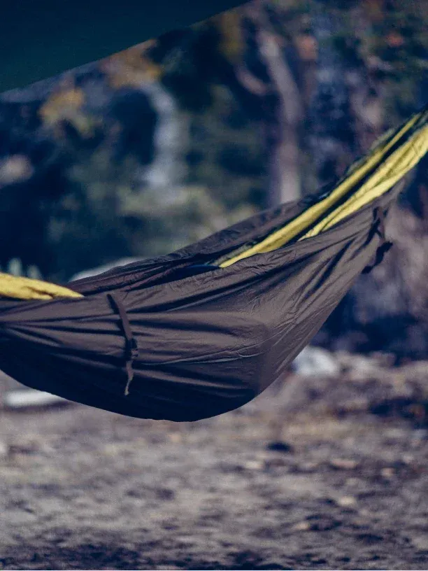 Как underquilt под гамак