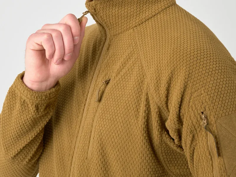 Тепло, лёгкость и дышащие свойства благодаря Grid Fleece
