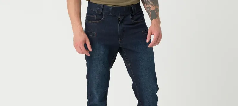 Greyman Slim Jeans оснащены 9 функциональными карманами.