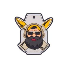 Патч "Beardman Range" Helikon, цвет Grey