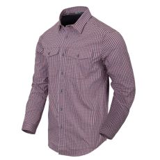 Рубашка COVERT CONCEALED CARRY Helikon, цвет SCARLET FLAME CHECKERED